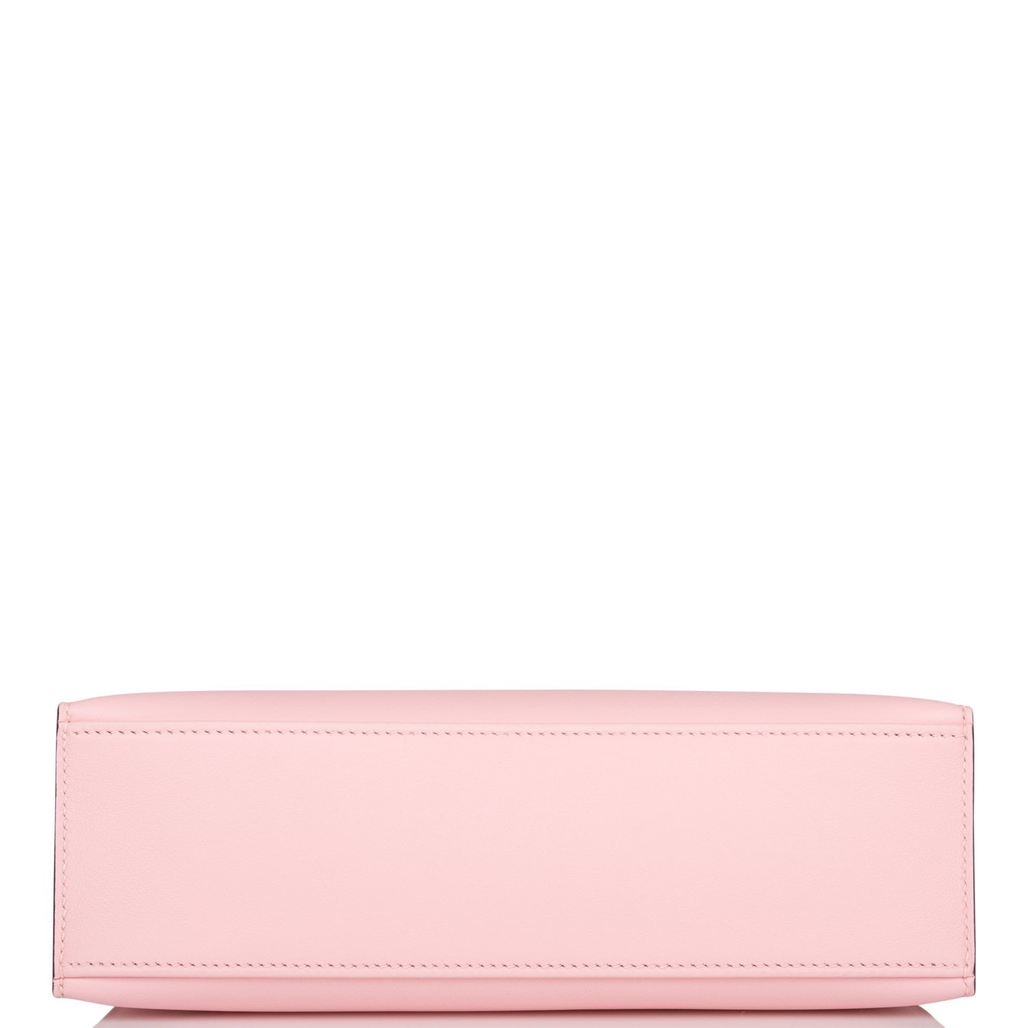 Hermes Rose Sakura Swift Mini Kelly Pochette Palladium Hardware