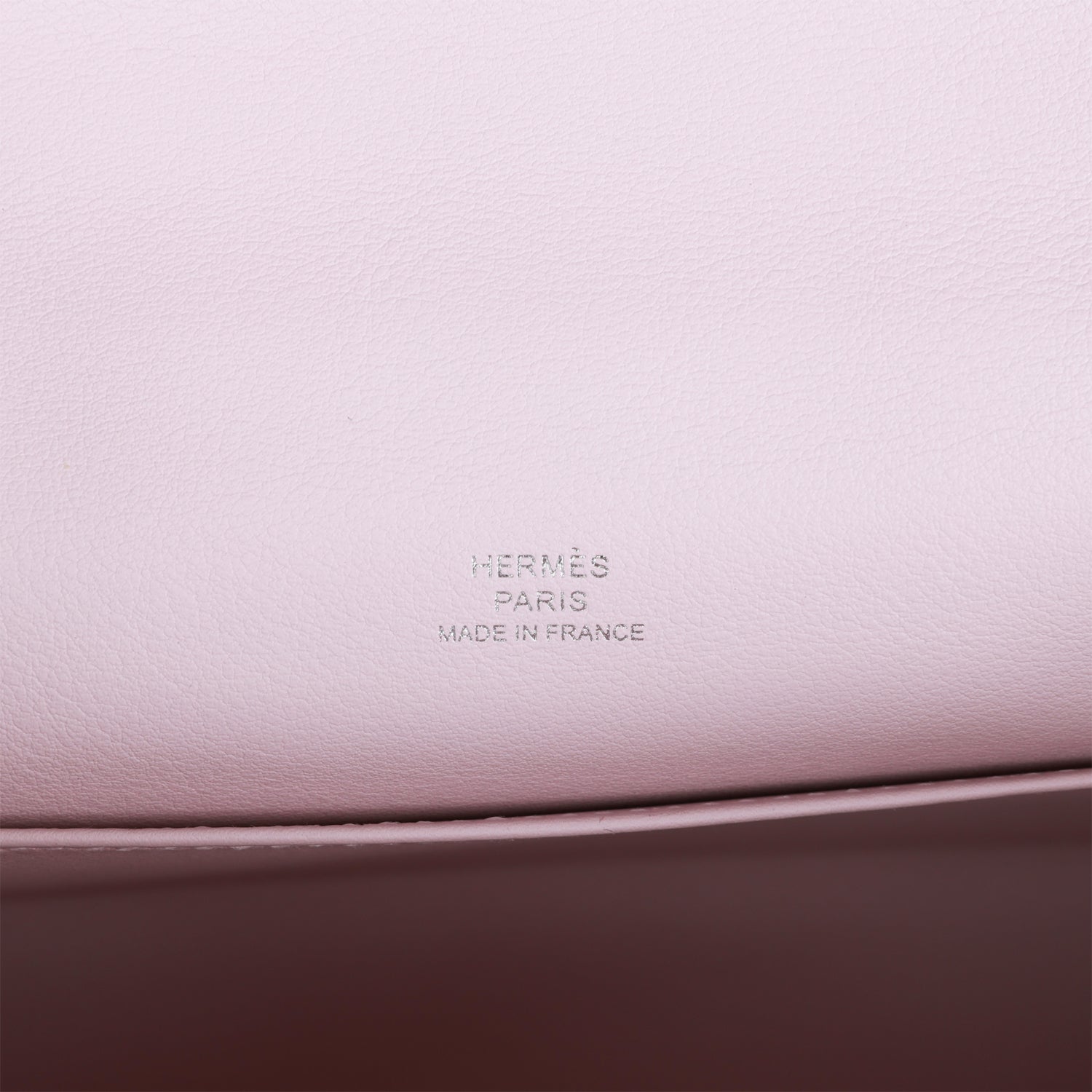 Hermes Kelly Pochette Mauve Pale Swift Palladium Hardware Payment 2 For JJ