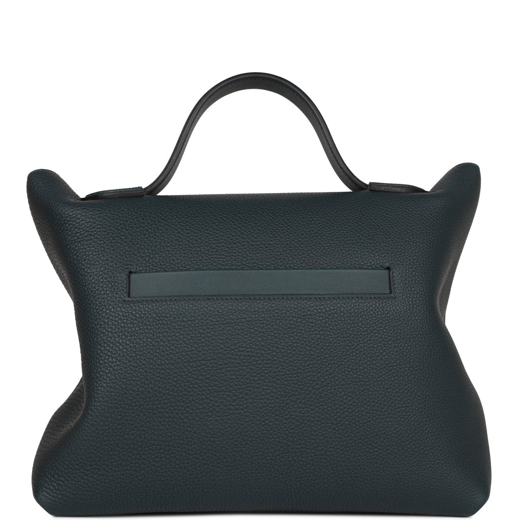 Hermes 24/24 Bag 35 Vert Rousseau Togo and Swift Gold Hardware