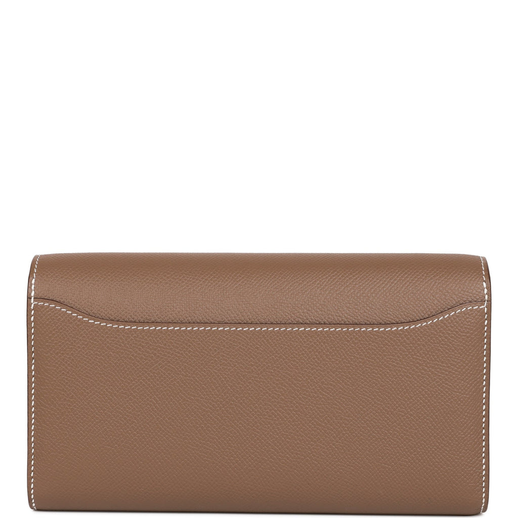 Hermes Constance Wallet To Go Etoupe Epsom Palladium Hardware