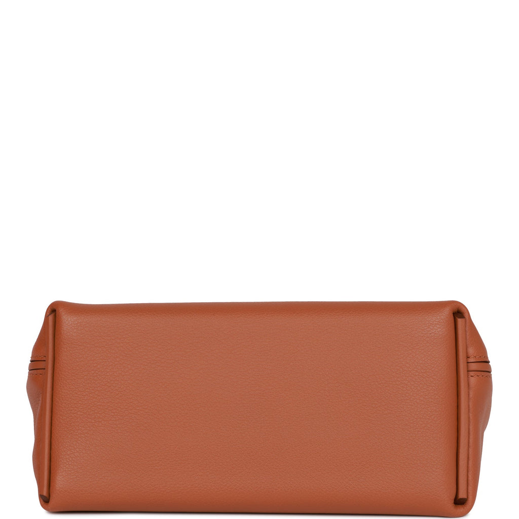 Hermes Mini 24/24 Bag Gold Evercolor and Swift Gold Hardware