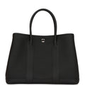 Hermes Garden Party 30 Black Negonda Palladium Hardware