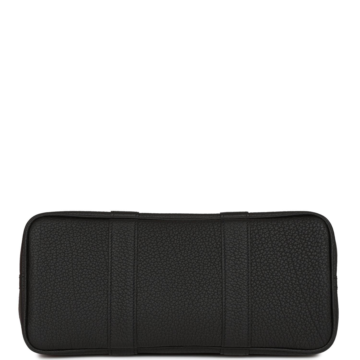 Hermes Garden Party 30 Black Negonda Palladium Hardware