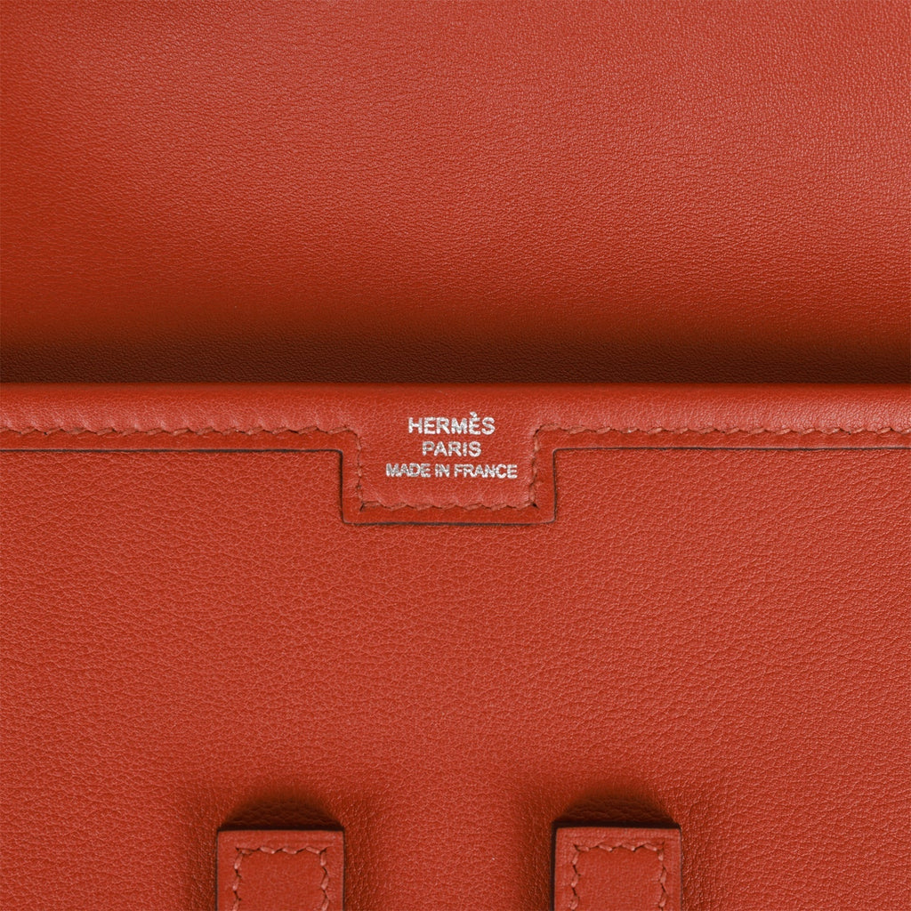Hermes Jige Elan 29 Cuivre Swift
