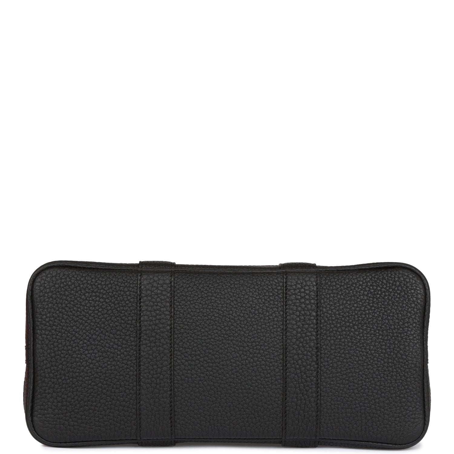 Hermes Garden Party 30 Black Negonda Palladium Hardware