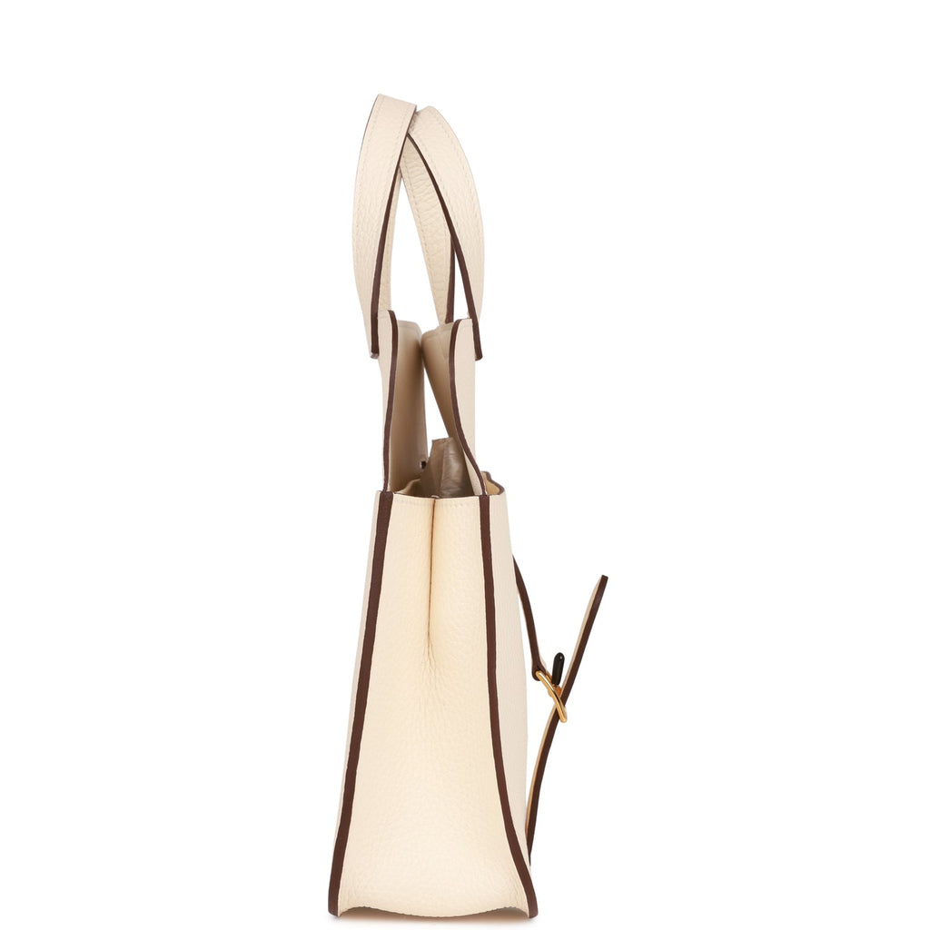 Hermes Halzan 25 Nata Clemence Gold Hardware