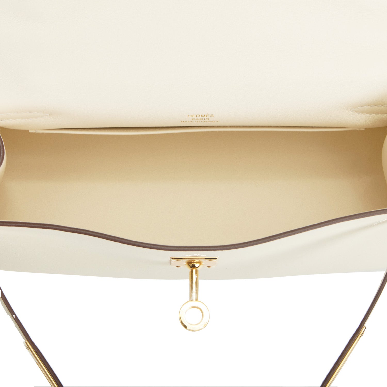 Hermes Kelly Pochette Nata Swift Gold Hardware