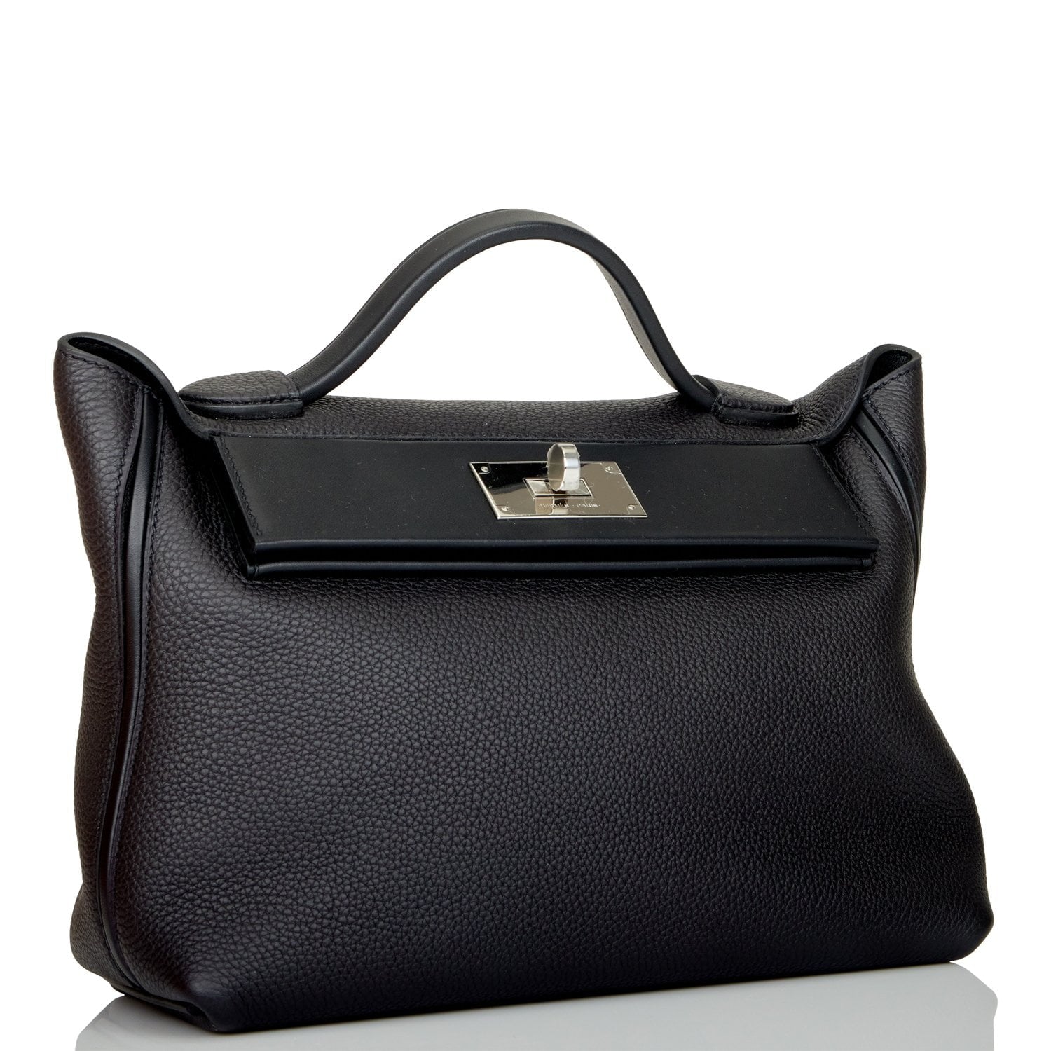 Hermes 24/24 Bag 29 Black Togo and Swift Palladium Hardware