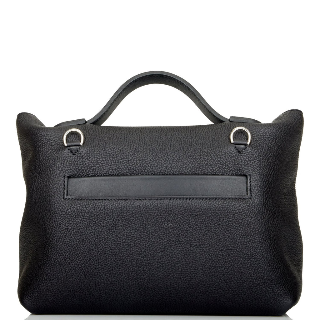 Hermes 24/24 Bag 29 Black Togo and Swift Palladium Hardware