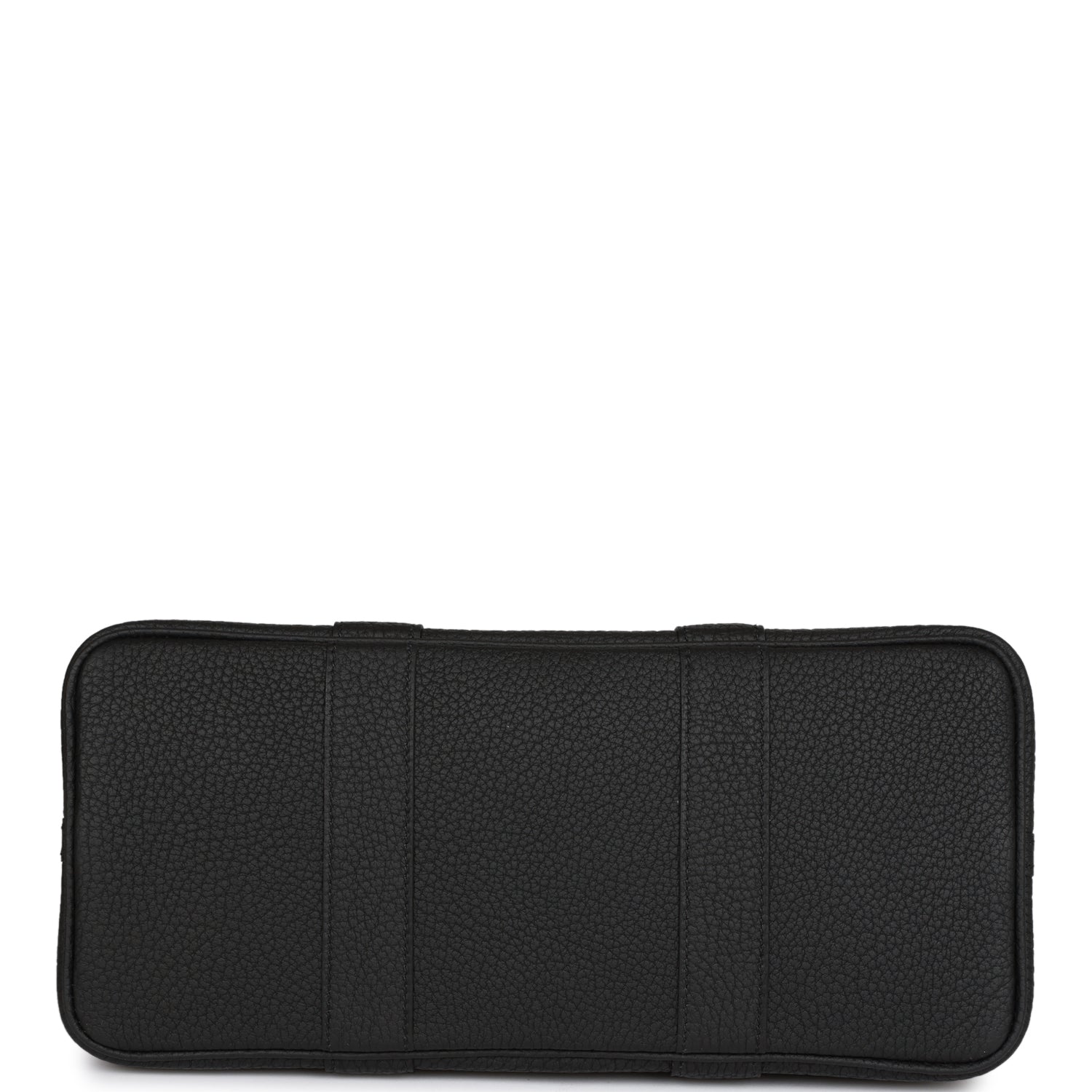 Hermes Garden Party 30 Black Negonda Palladium Hardware