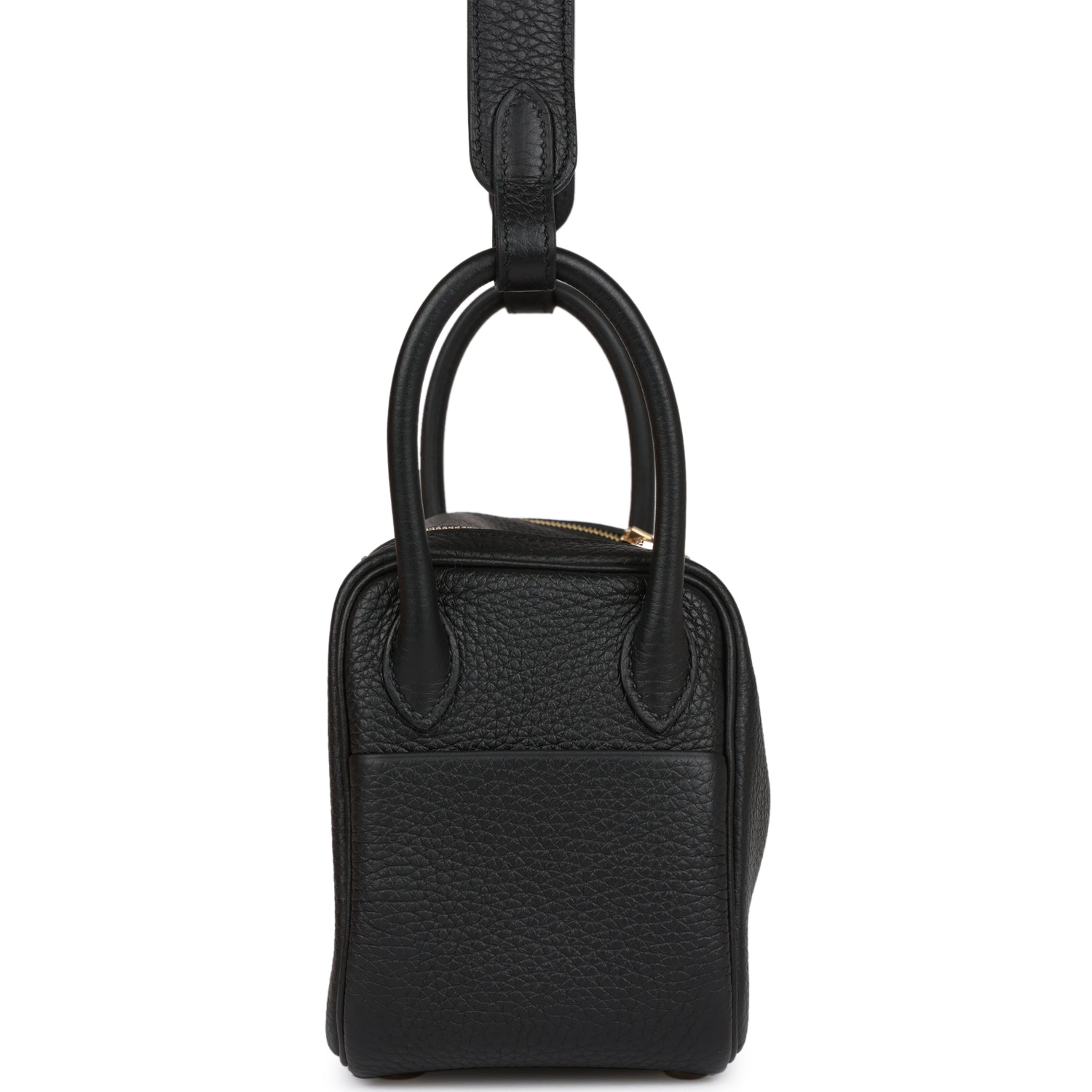 Hermes Mini Lindy Black Clemence Gold Hardware - Payment 1