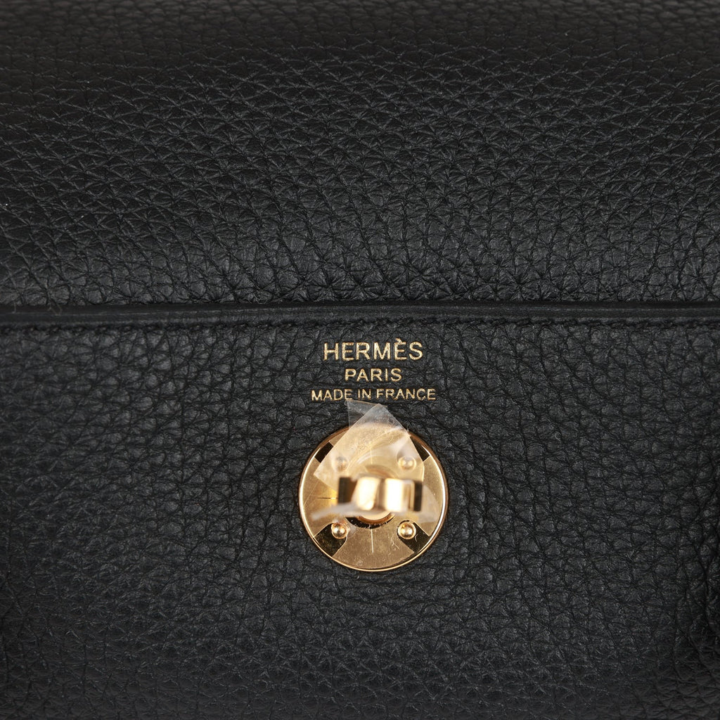 Hermes Mini Lindy Black Clemence Gold Hardware - Payment 1
