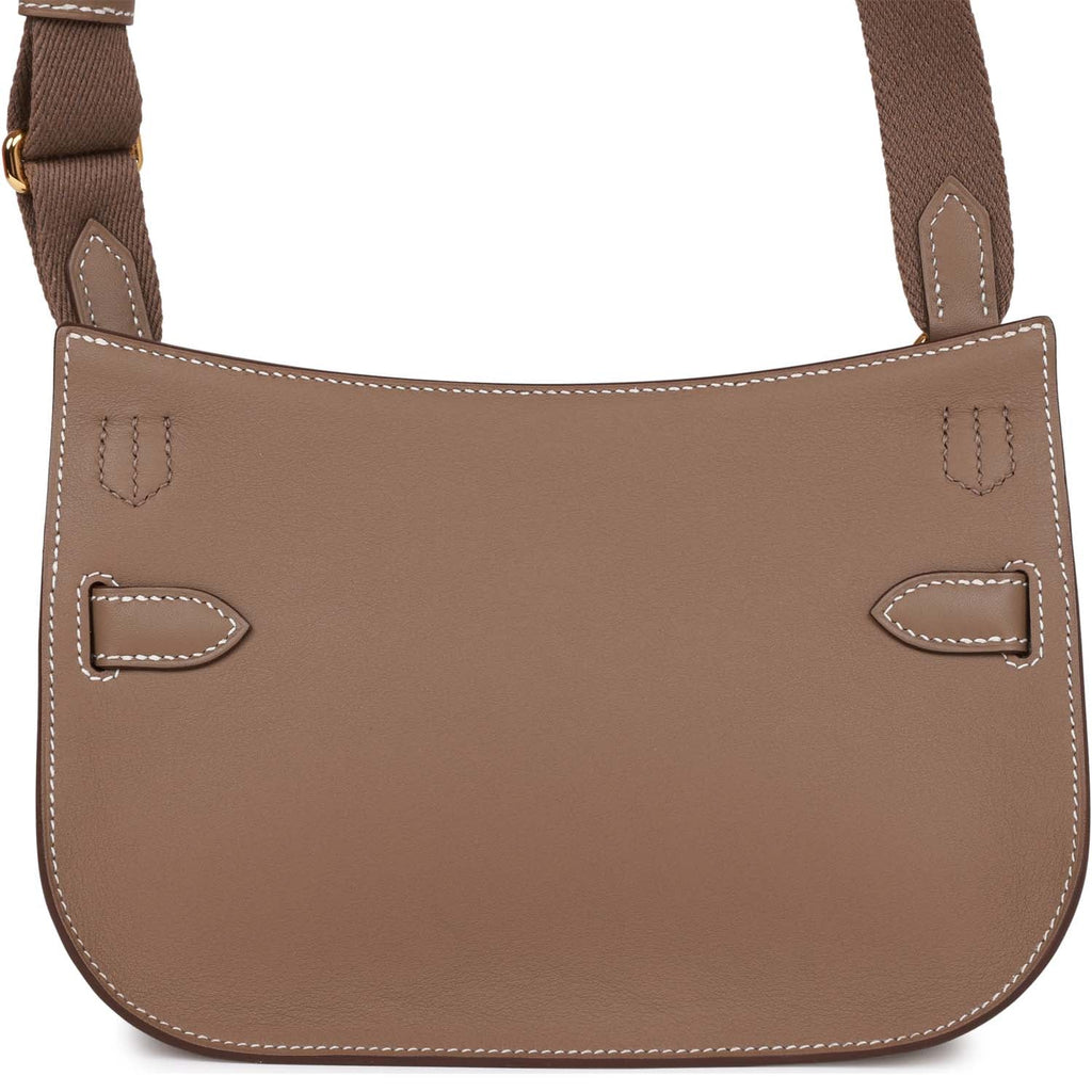 Hermes Jypsiere Mini Etoupe Swift Gold Hardware