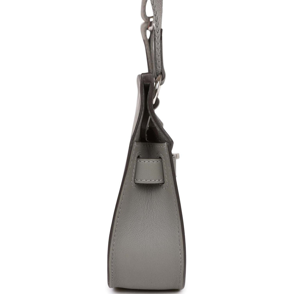 Hermes Jypsiere Mini Gris Meyer Swift Palladium Hardware