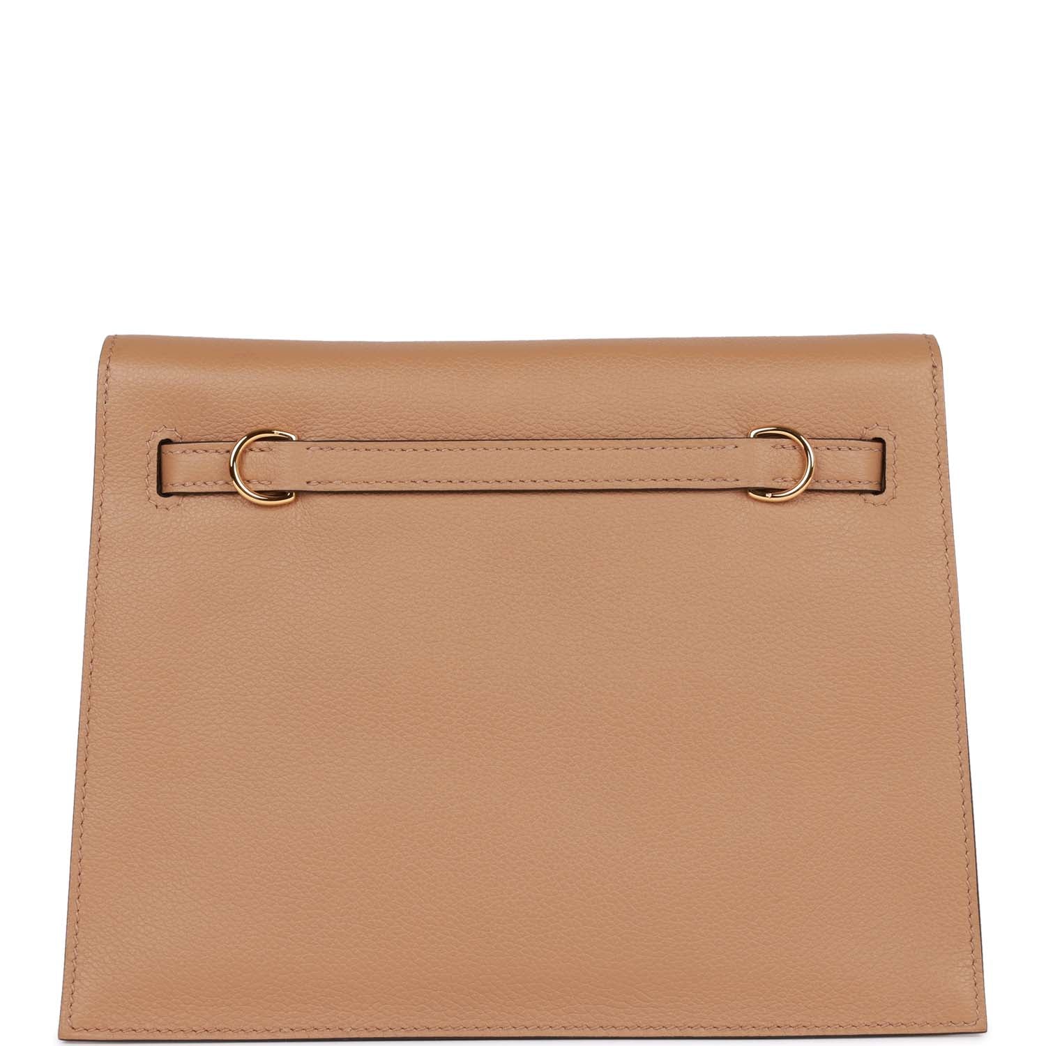 Hermes Kelly Danse Chai Evercolor Gold Hardware