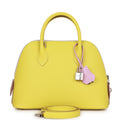 Hermes 1923 Bolide 25 Tricolor Lime, Mauve Sylvestre, and Nata Epsom Palladium Hardware