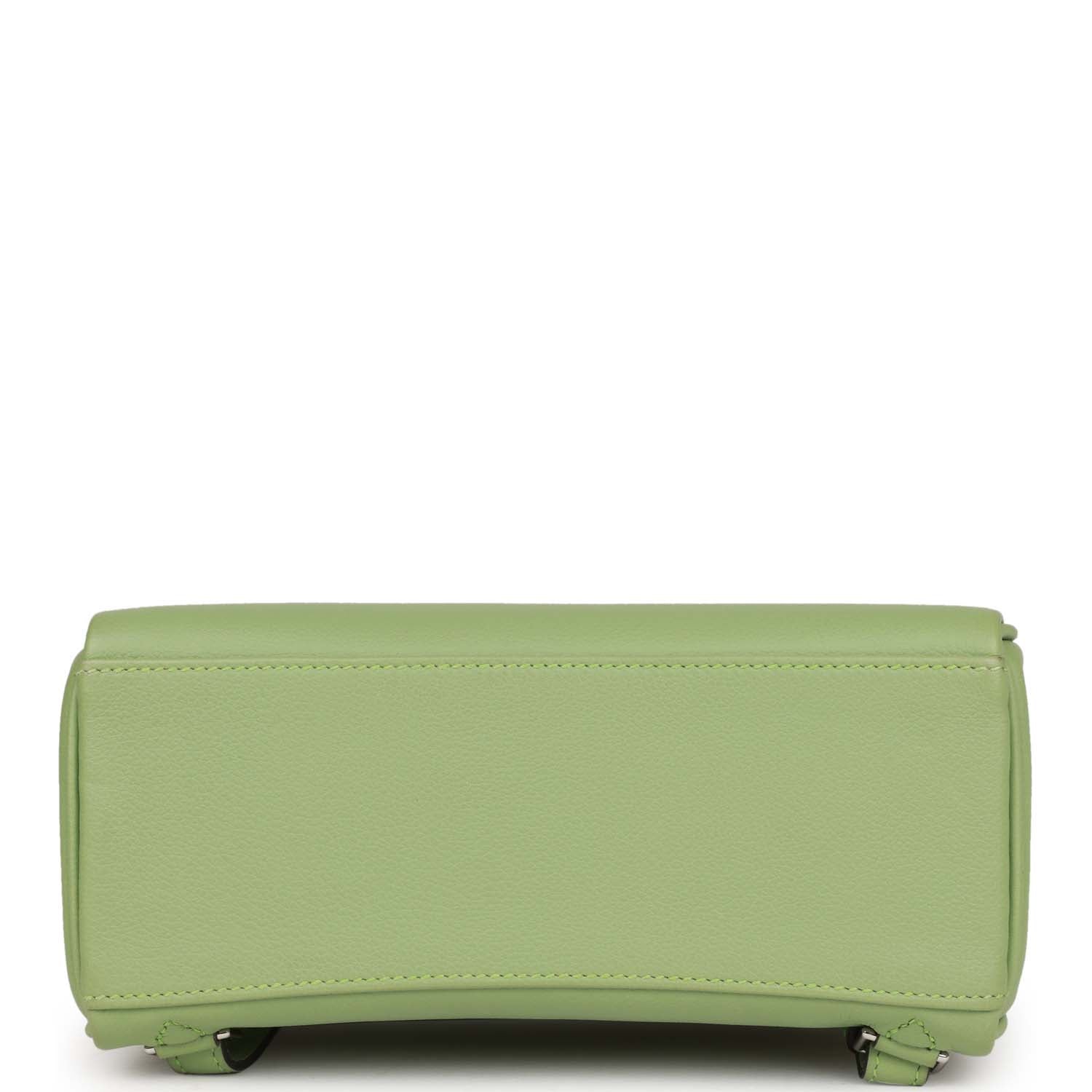 d Hermes Kelly Ado Backpack Vert Criquet Evercolor Verso Palladium Hardware