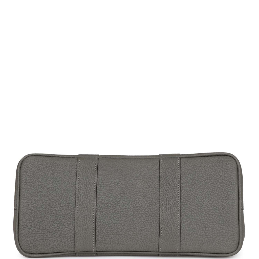 Hermes Garden Party 30 Gris Meyer Negonda Palladium Hardware