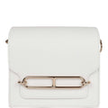 Hermes Mini Sac Roulis New White Evercolor Permabrass Hardware