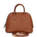 Hermes 1923 Bolide Mini Gold Evercolor Gold Hardware