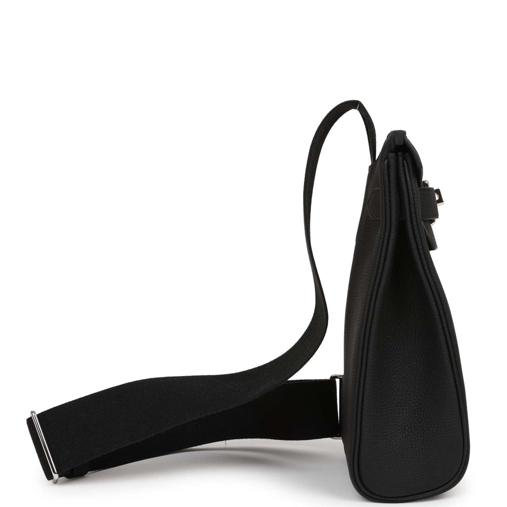 Hermes HAC A Dos PM Backpack Black Togo Palladium Hardware