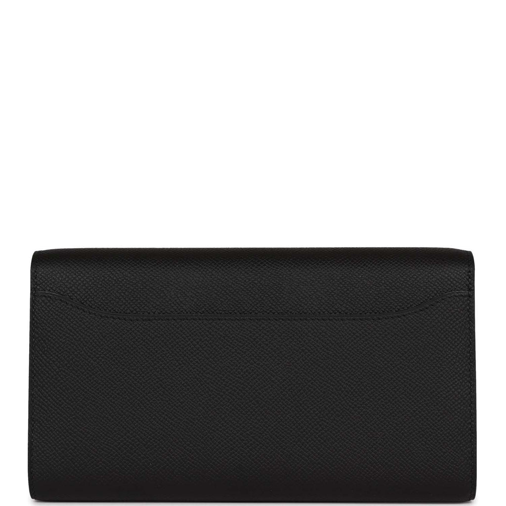 Hermes Constance Wallet To Go Black Epsom Gold Hardware