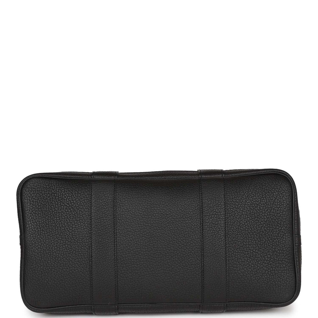 Hermes Garden Party 36 Black Negonda Palladium Hardware