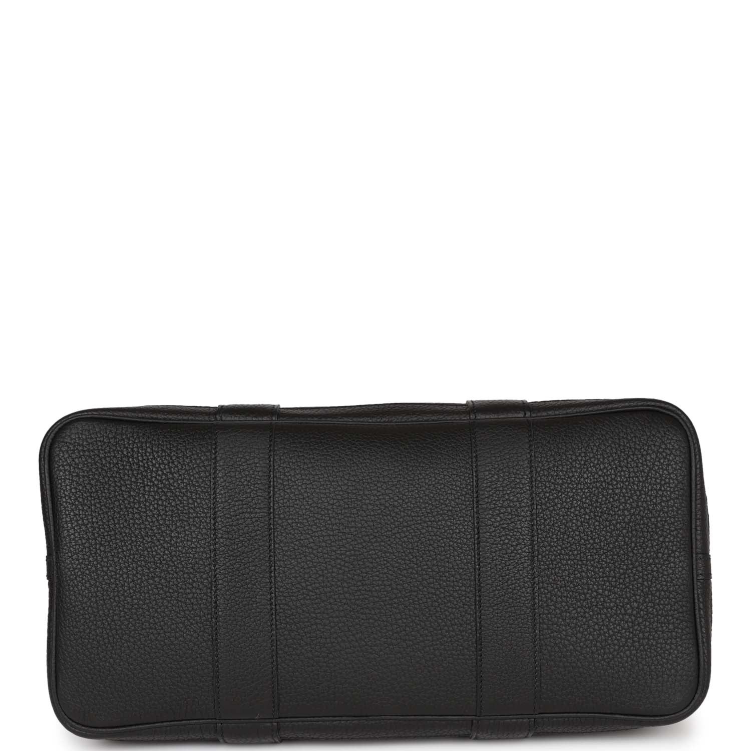 Hermes Garden Party 36 Black Negonda Palladium Hardware