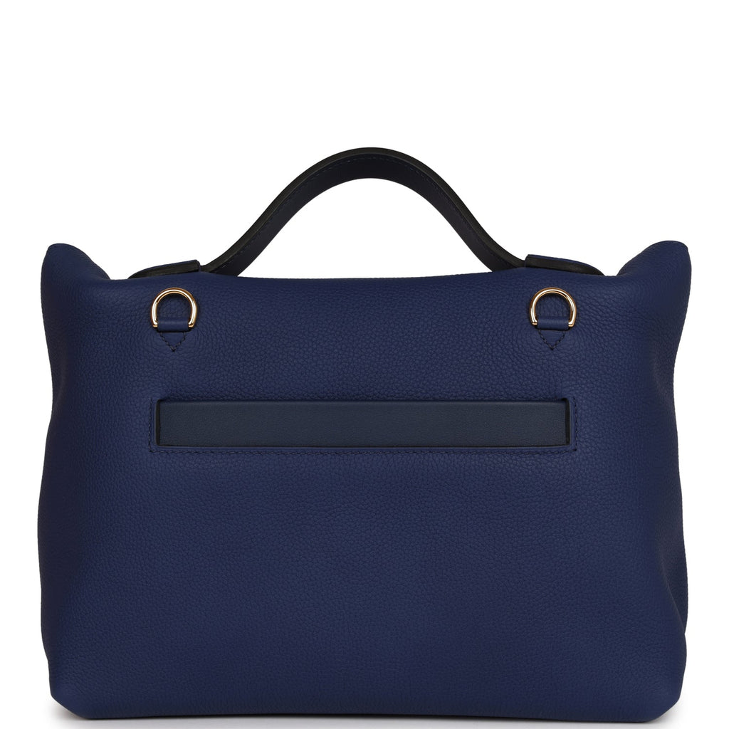 Hermes 24/24 29 Bleu Saphir Togo and Bleu Navy Swift Gold Hardware