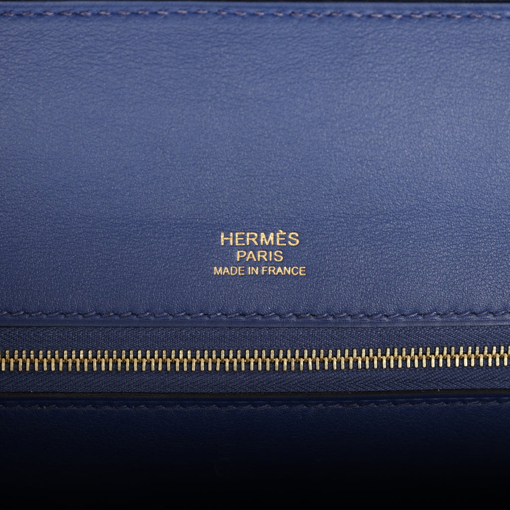 Hermes 24/24 29 Bleu Saphir Togo and Bleu Navy Swift Gold Hardware