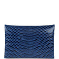 Hermes Calvi Cardholder Bleu Saphir Varanus Niloticus Lizard Palladium Hardware