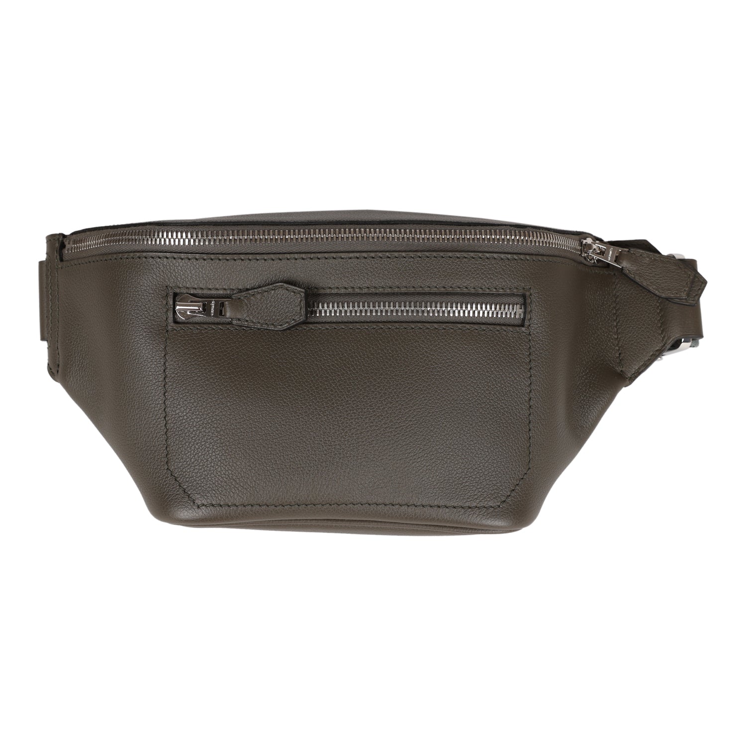 Hermes Cityslide Cross PM Vert De Gris Taurillon Cristobal Palladium Hardware