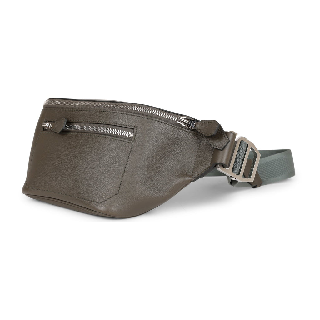 Hermes Cityslide Cross PM Vert De Gris Taurillon Cristobal Palladium Hardware