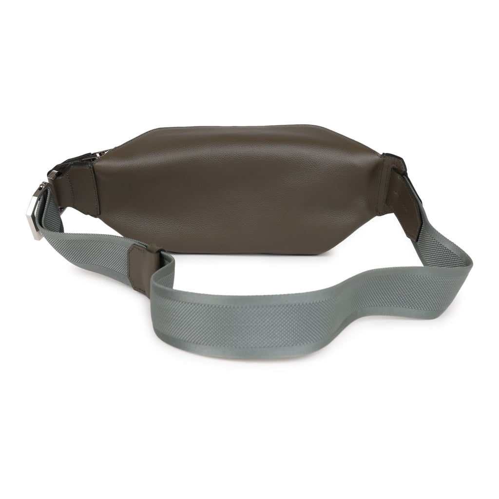 Hermes Cityslide Cross PM Vert De Gris Taurillon Cristobal Palladium Hardware