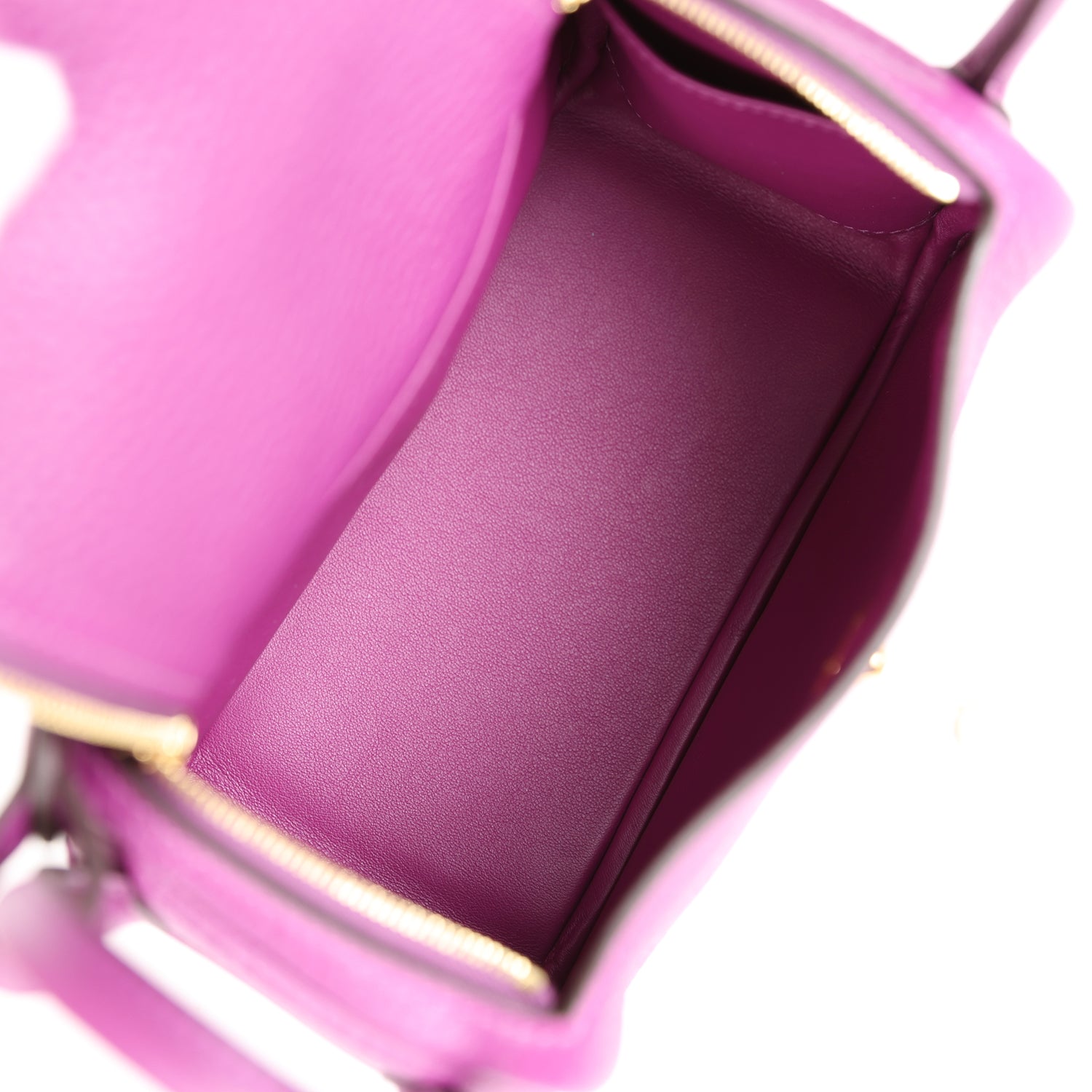 Hermes Mini Lindy Anemone Clemence Gold Hardware