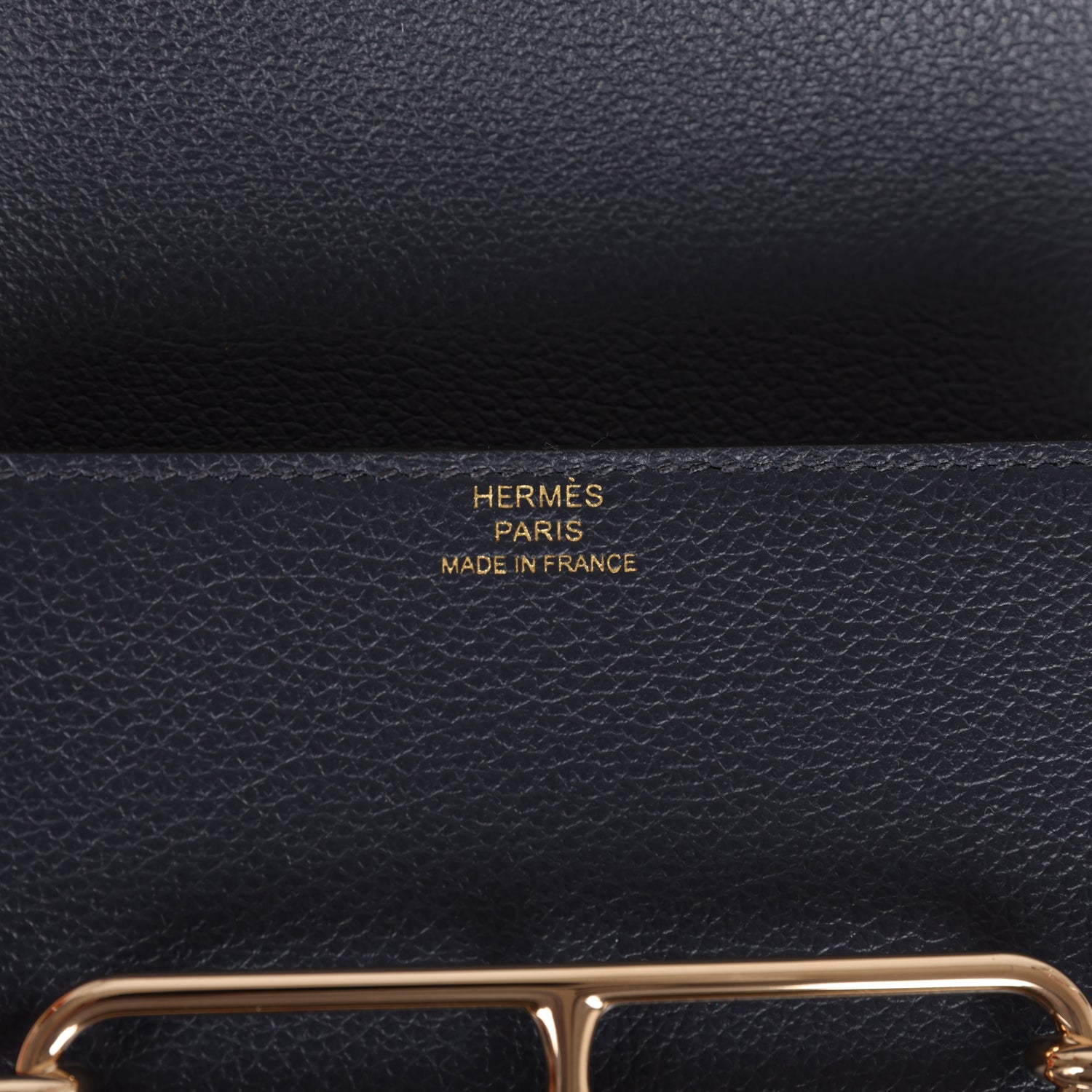 Hermes Roulis Slim Wallet Bleu Nuit Evercolor Permabrass Hardware
