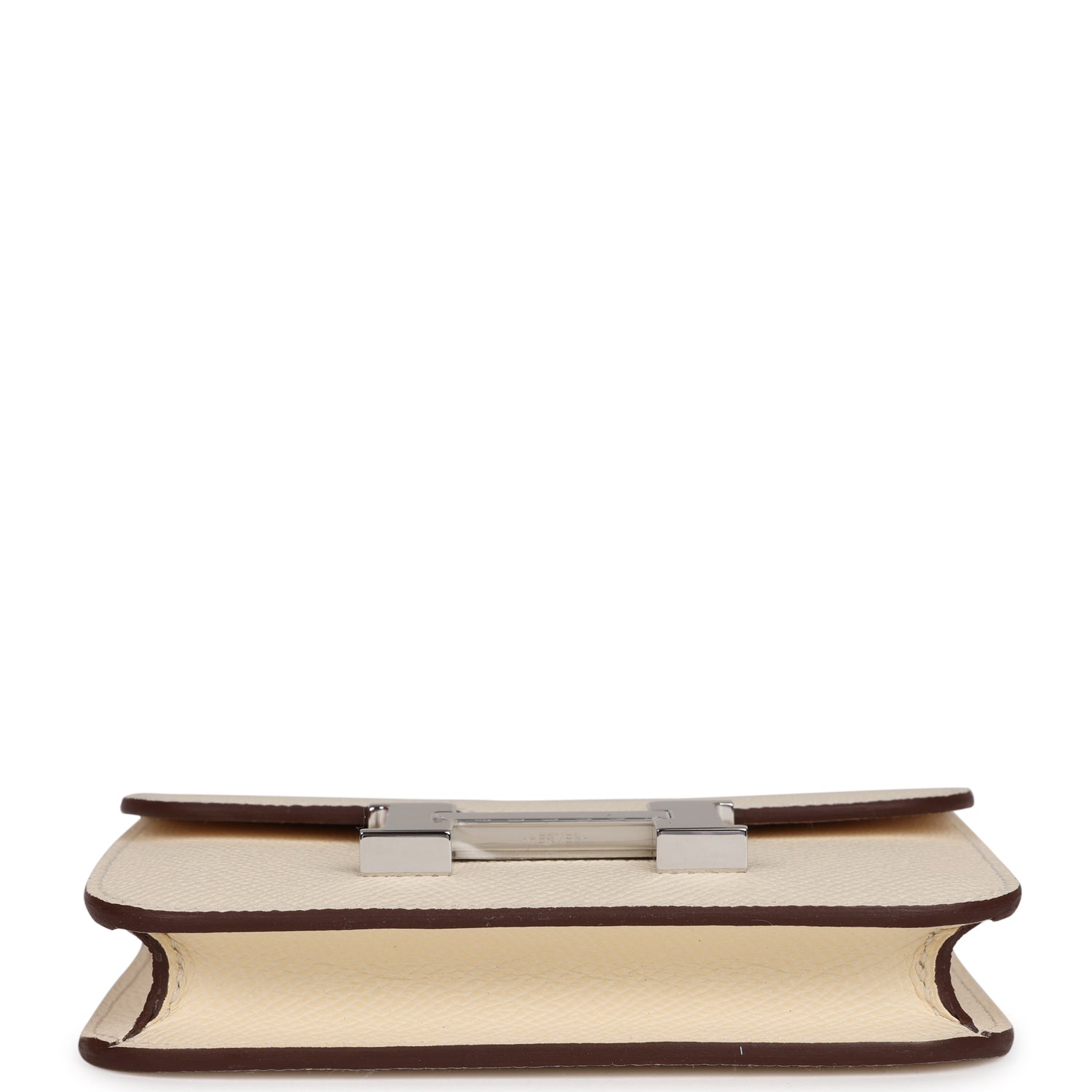 Hermes Constance Slim Wallet Nata Epsom Palladium Hardware