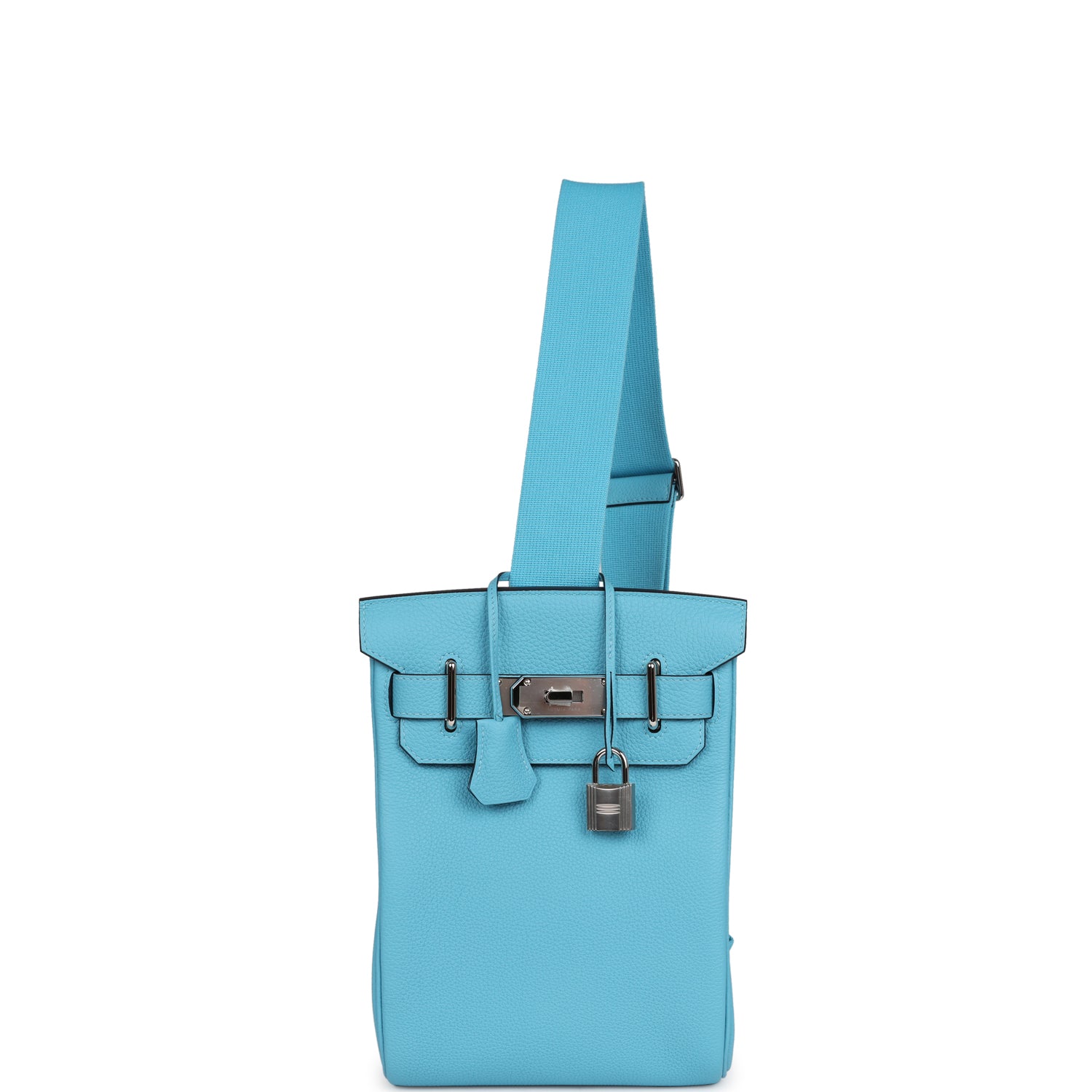 Hermes Hac A Dos PM Bleu Du Nord Togo Palladium Hardware