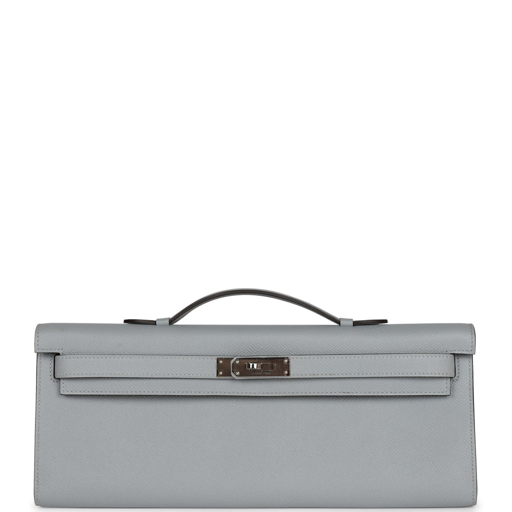 Hermes Kelly Cut Bleu Glacier Epsom Palladium Hardware