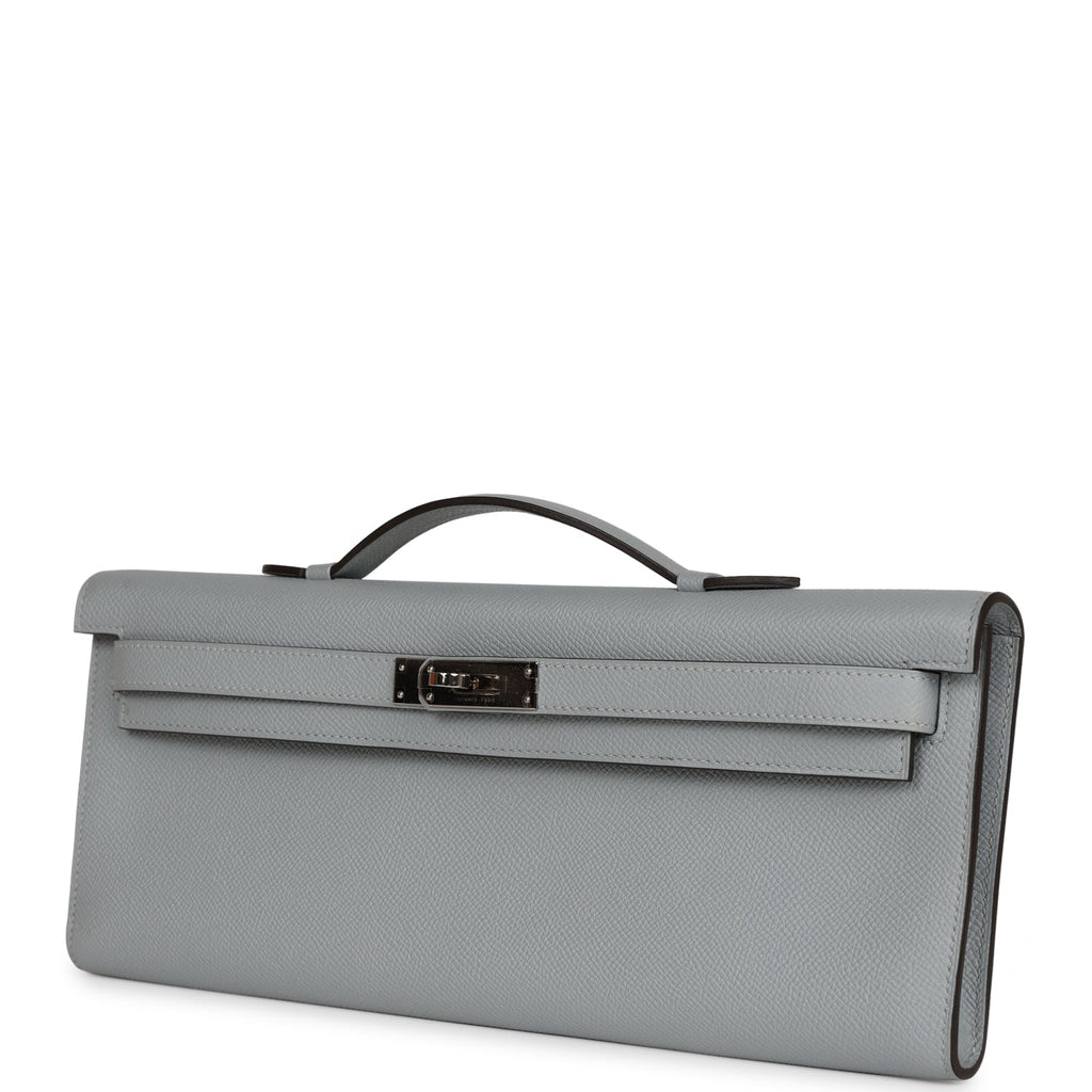 Hermes Kelly Cut Bleu Glacier Epsom Palladium Hardware