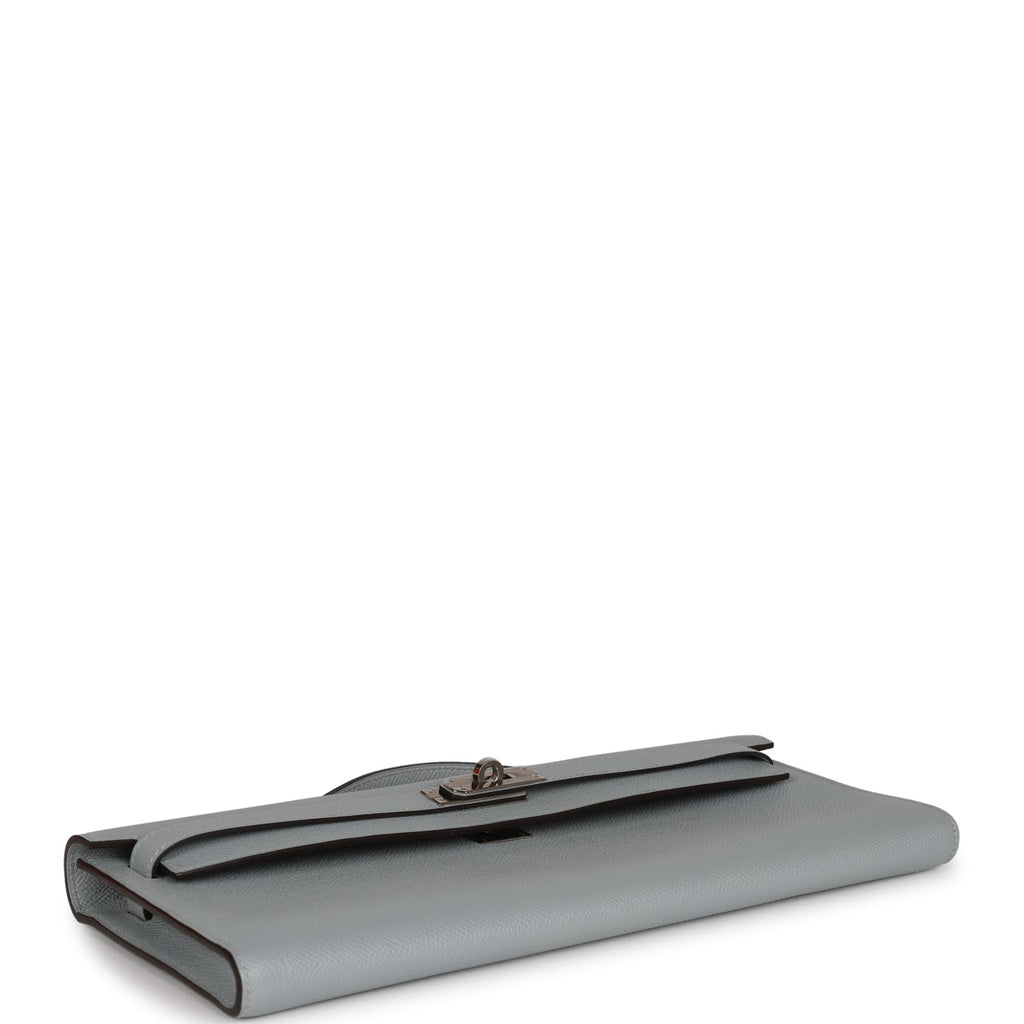 Hermes Kelly Cut Bleu Glacier Epsom Palladium Hardware