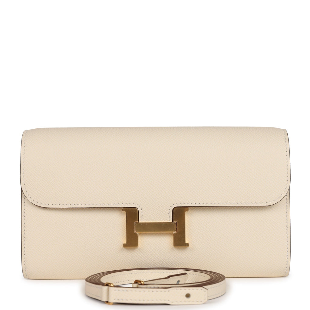 Hermes Constance To Go Wallet Nata Epsom Gold Hardware