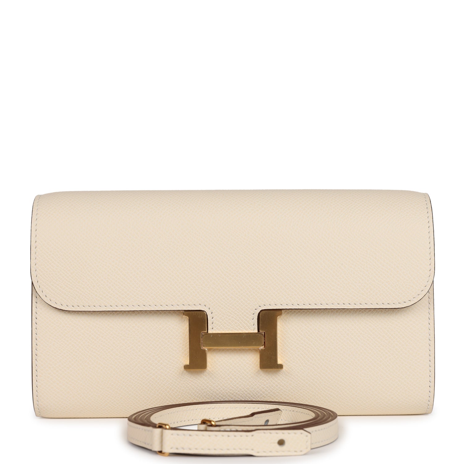 Hermes Constance To Go Wallet Nata Epsom Gold Hardware