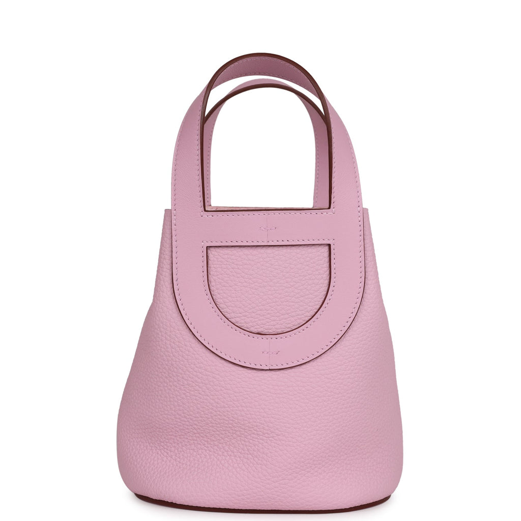 Hermes In-The-Loop 18 Mauve Sylvestre Clemence and Swift Palladium Hardware