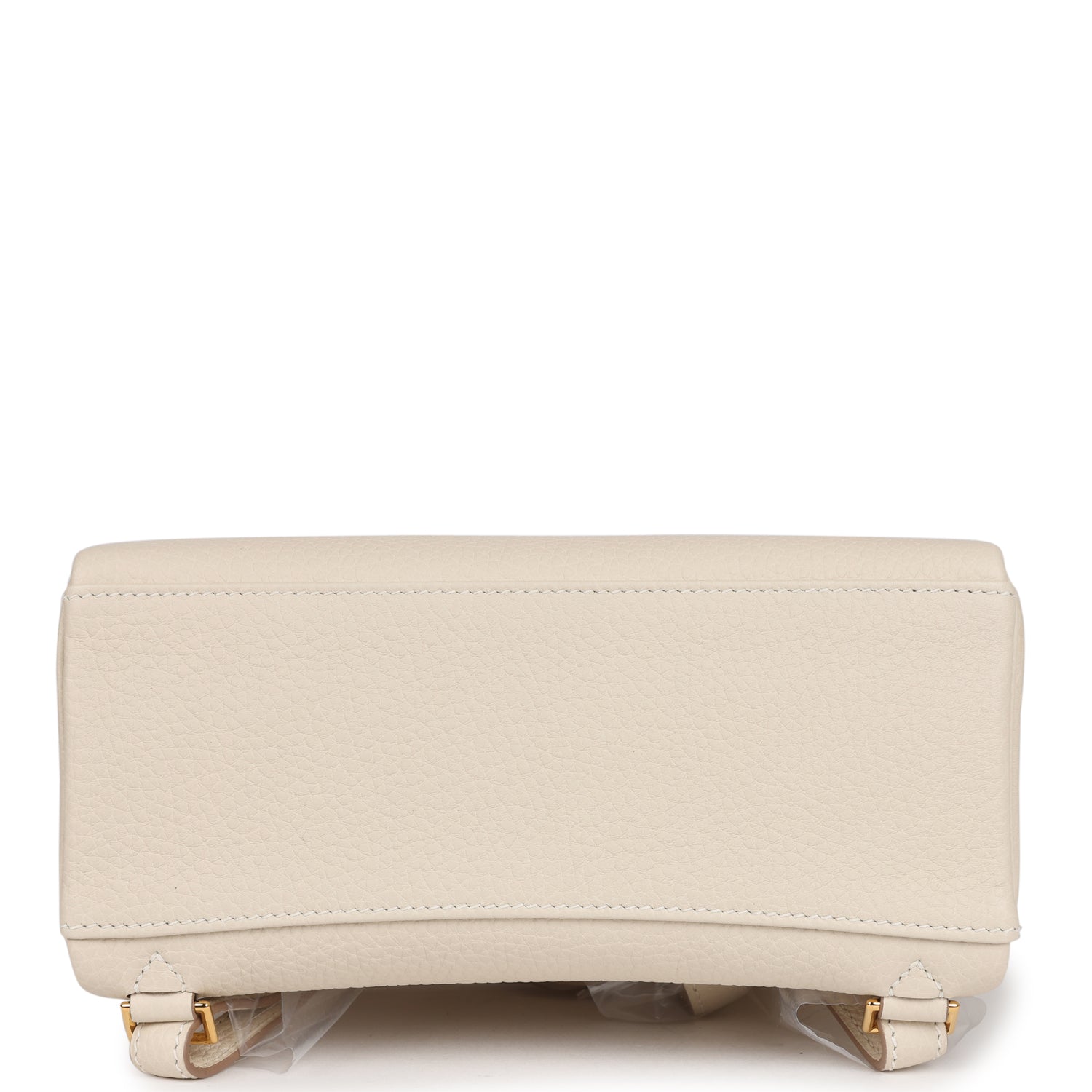 Hermes Kelly Ado II Backpack Craie Clemence Gold Hardware