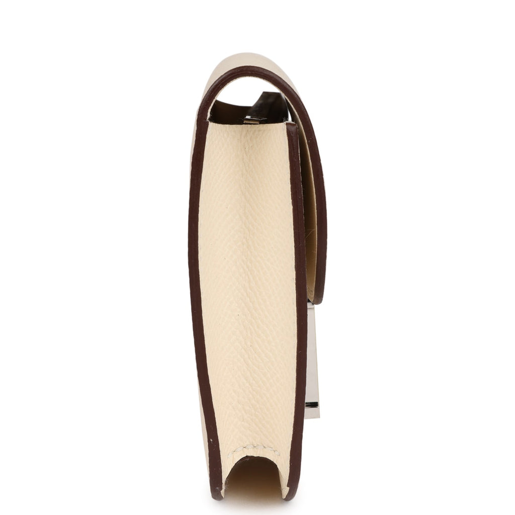 Hermes Constance Slim Wallet Craie Epsom Lime Enamel Palladium Hardware