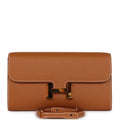 Pre-owned Hermes Constance Wallet To Go Gold Epsom Gold Hardware