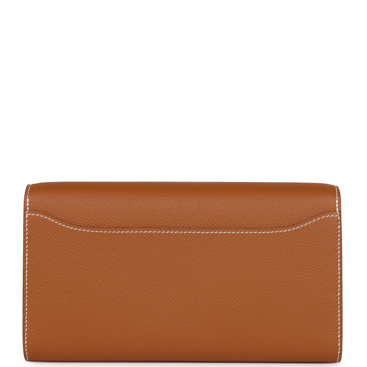 Pre-owned Hermes Constance Wallet To Go Gold Epsom Gold Hardware