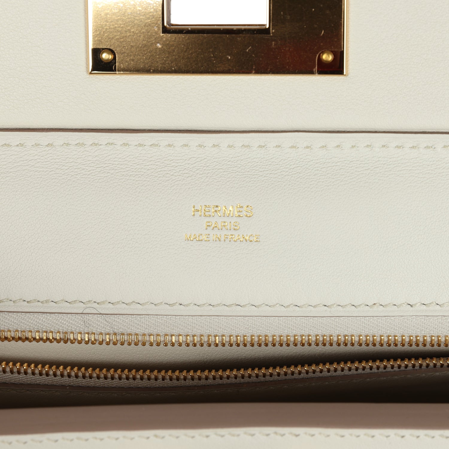 Hermes Mini 24/24 Beton Evercolor and Swift Gold Hardware