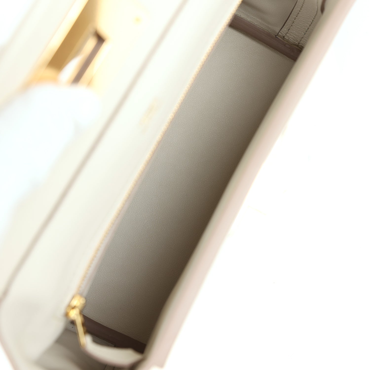 Hermes Mini 24/24 Beton Evercolor and Swift Gold Hardware
